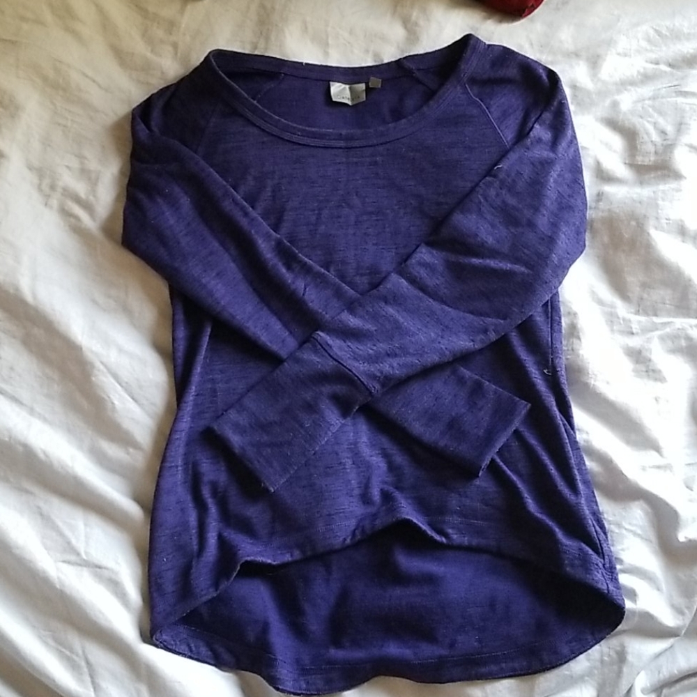 Blue athleta shirt